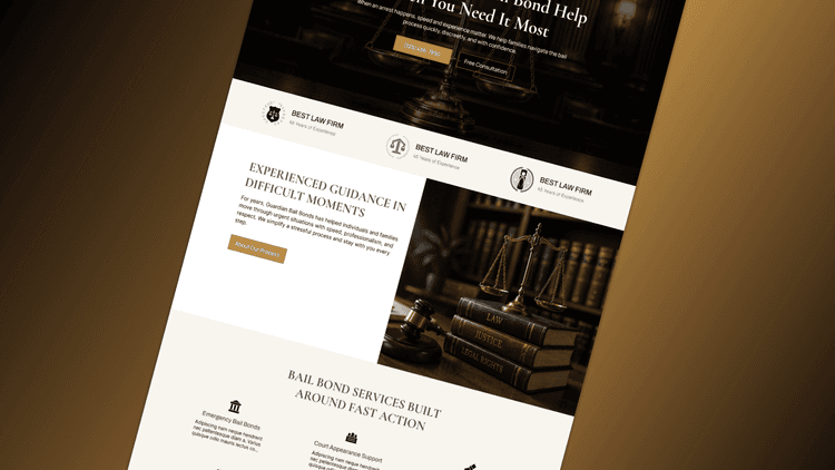 Guardian Bail Bonds project preview