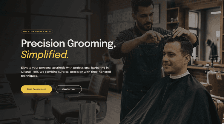 Top Style Barber Shop project visual 5