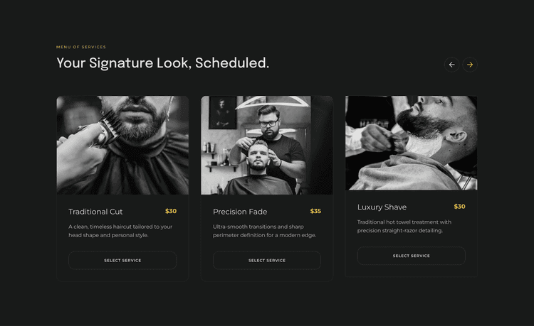 Top Style Barber Shop project visual 4