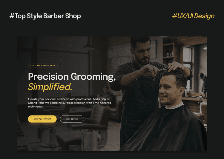 Top Style Barber Shop project preview
